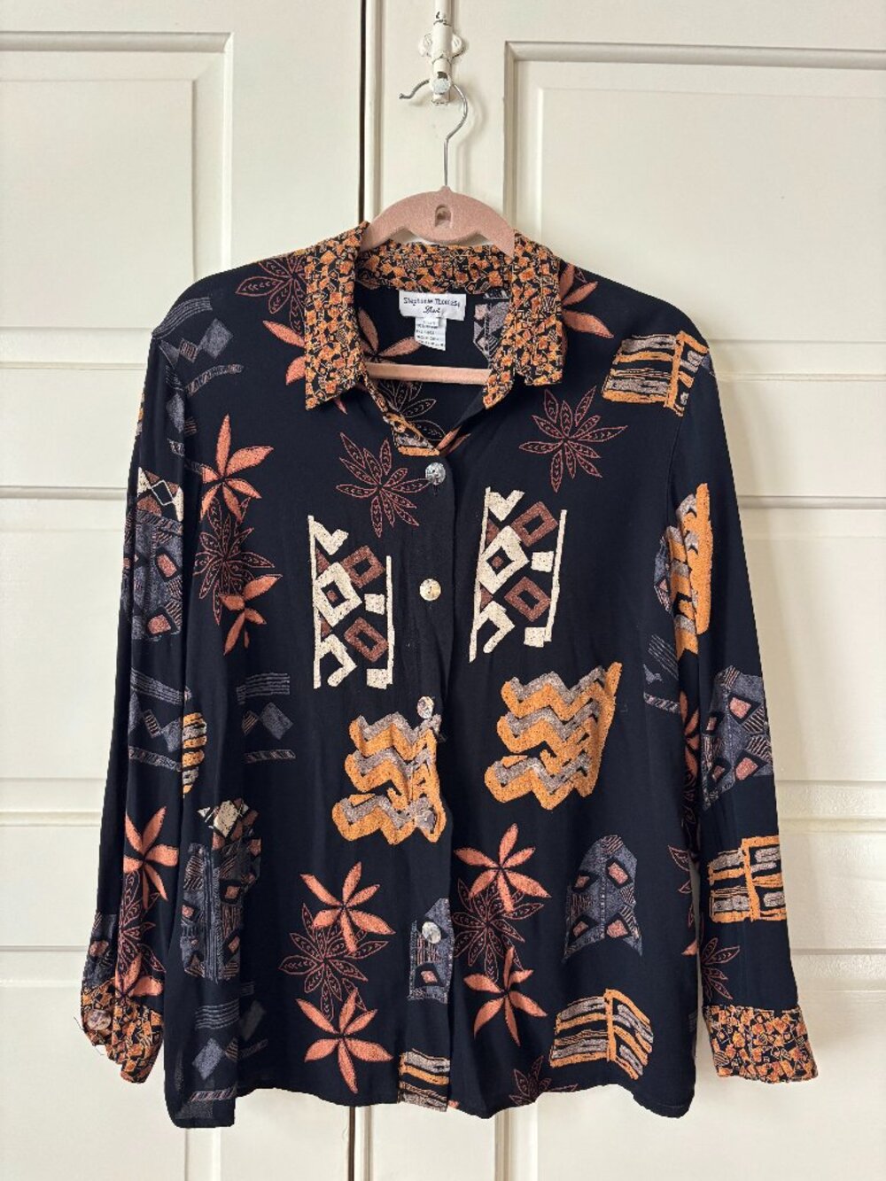Stephanie Thomas, Lightweight Button-down Top